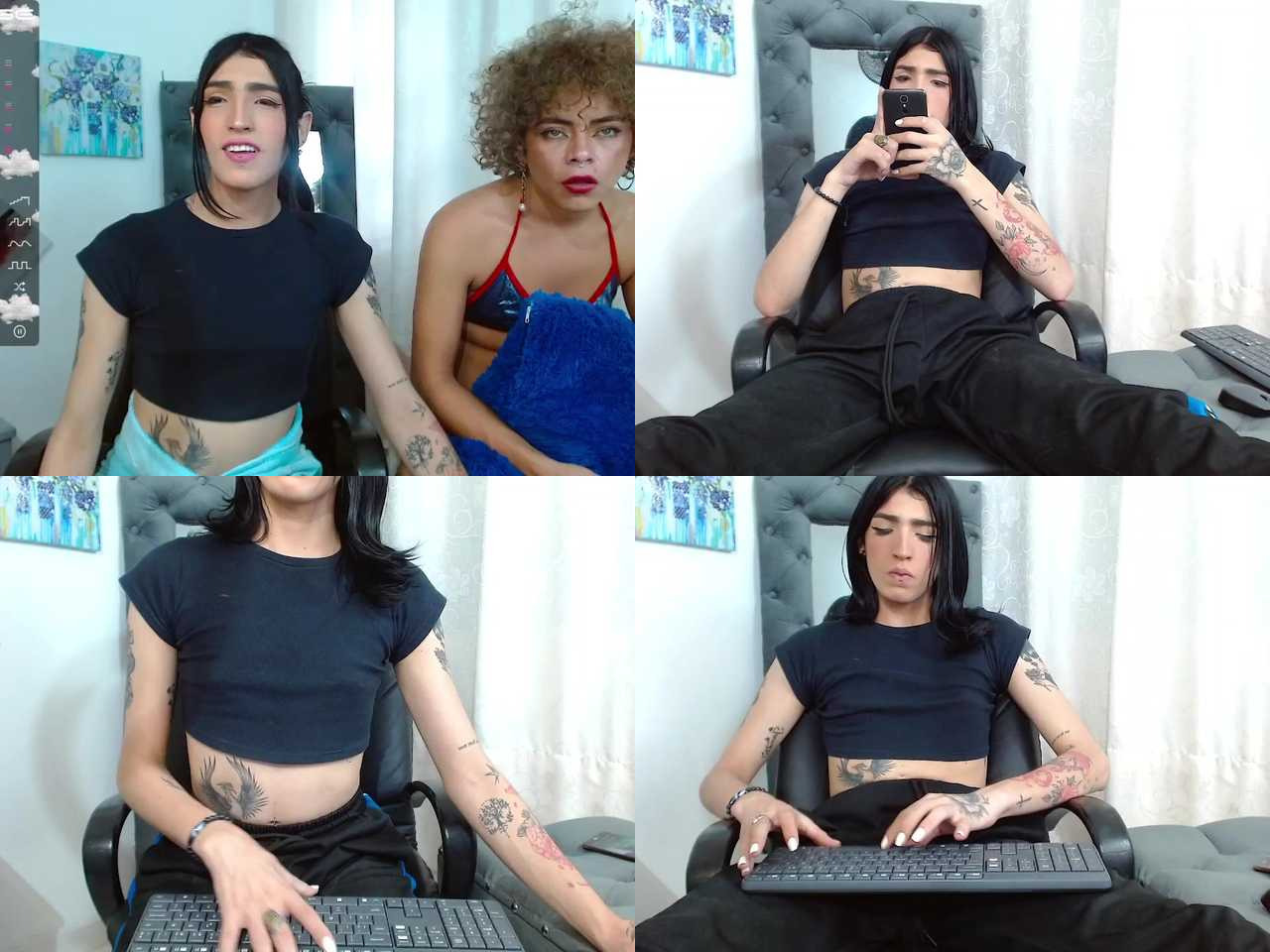 Cam Model SARITA-COPPER Sucking Small Butt No Fucking Smoking Ball Licking